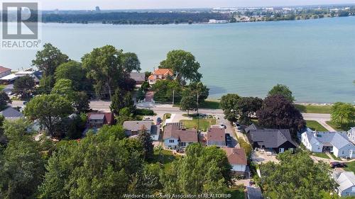 6725 Riverside Drive East, Windsor, ON - Outdoor With Body Of Water With View