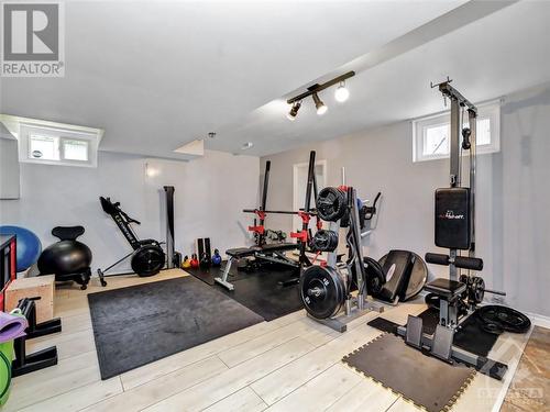 2576 Roman Avenue, Ottawa, ON - Indoor Photo Showing Gym Room