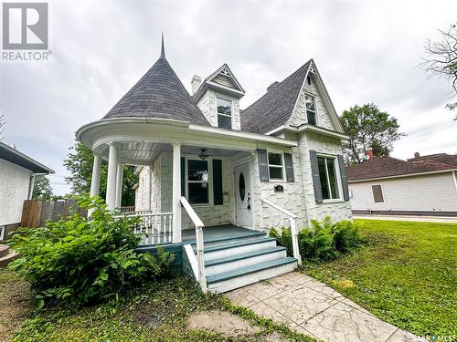 50 Assiniboia Avenue, Yorkton, SK - Outdoor With Deck Patio Veranda With Facade