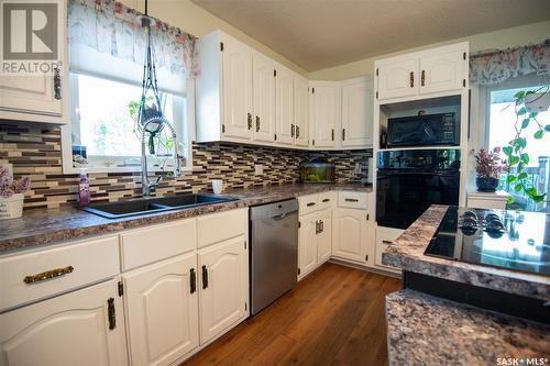 111 Dr Scott Crescent, Wakaw, SK - Indoor Photo Showing Kitchen With Double Sink