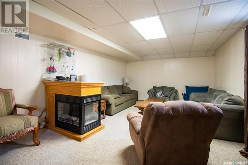 111 Dr Scott Crescent, Wakaw, SK - Indoor With Fireplace