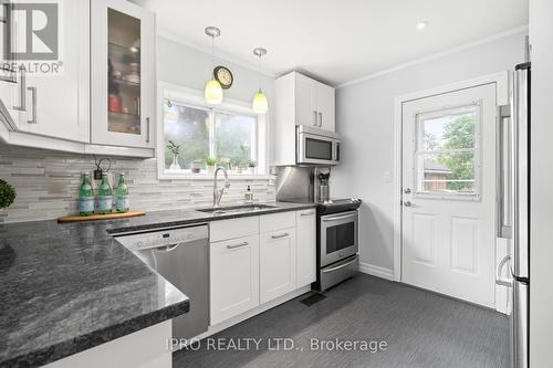 1006 Queen'S Boulevard, Kitchener, ON - Indoor Photo Showing Kitchen With Upgraded Kitchen