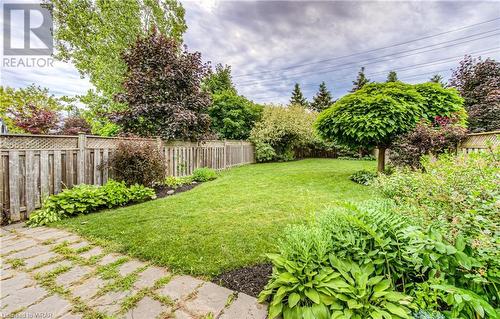 Stone patio for outdoor entertaining - 531 Commonwealth Crescent, Kitchener, ON - Outdoor