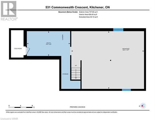 Basement - 531 Commonwealth Crescent, Kitchener, ON - Other