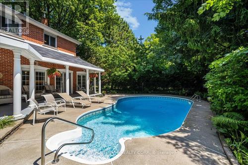 1450 Royal Oaks Road, Mississauga, ON - Outdoor With In Ground Pool