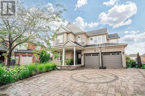 28 Misty Brook Crescent, Brampton, ON - Outdoor With Deck Patio Veranda With Facade