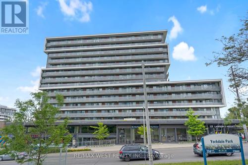 614 - 160 Flemington Road, Toronto, ON - Outdoor With Balcony With Facade