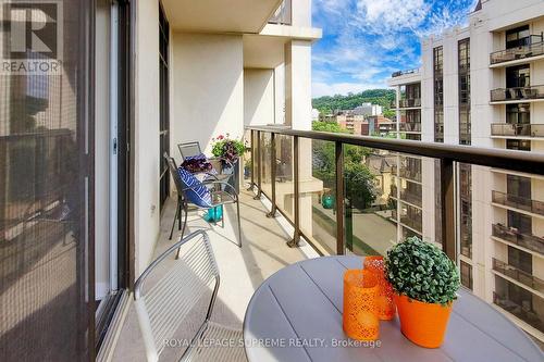 802 - 85 Robinson Street, Hamilton, ON - Outdoor With Balcony With Exterior