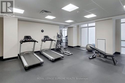 802 - 85 Robinson Street, Hamilton, ON - Indoor Photo Showing Gym Room