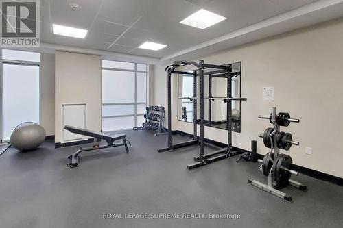 802 - 85 Robinson Street, Hamilton, ON - Indoor Photo Showing Gym Room