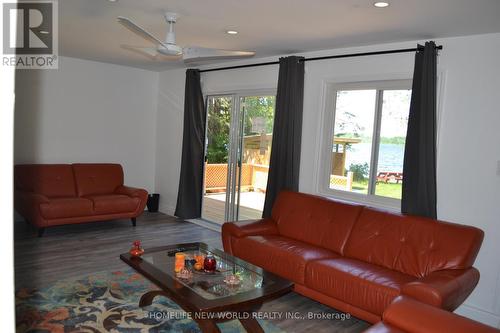 1391 Portage Road, Kawartha Lakes, ON - Indoor Photo Showing Living Room