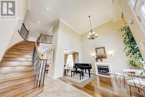 82 Ravine Edge Drive, Richmond Hill, ON - Indoor Photo Showing Other Room With Fireplace