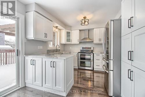 128 Emms Drive, Barrie, ON - Indoor Photo Showing Kitchen