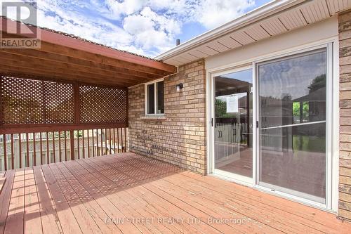 128 Emms Drive, Barrie, ON - Outdoor With Deck Patio Veranda With Exterior