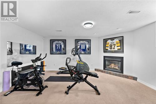 2089 Valleystream Drive, Sudbury, ON - Indoor Photo Showing Gym Room