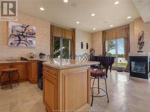 318 Crystal Bay Drive, Amherstburg, ON - Indoor Photo Showing Other Room With Fireplace