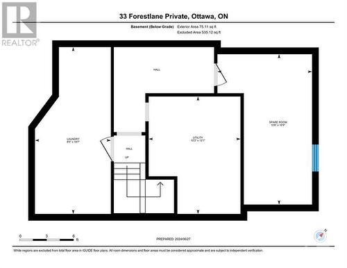 Basement floor layout - 33 Forestlane Private, Ottawa, ON - Other