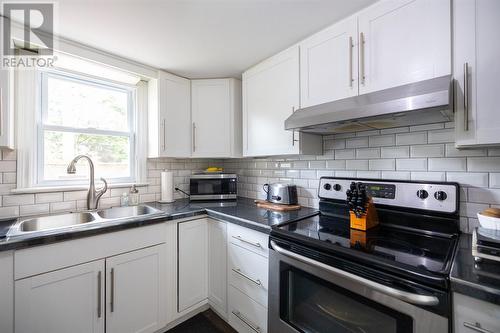 1568 Mallah Drive, Sarnia, ON - Indoor Photo Showing Kitchen With Double Sink