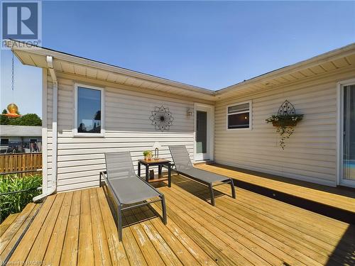 474 Grandview Drive, Wingham, ON - Outdoor With Deck Patio Veranda With Exterior