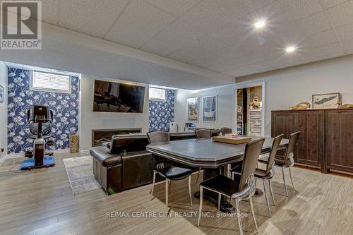 402 Larry Street, Central Elgin, ON - Indoor Photo Showing Dining Room With Fireplace