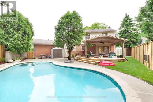 1171 St Anthony Road, London, ON - Outdoor With In Ground Pool With Deck Patio Veranda With Backyard