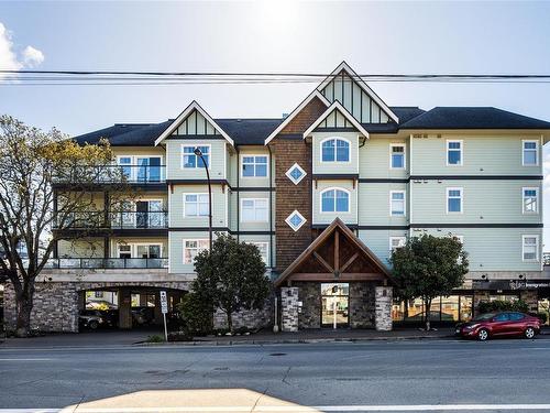 207-2881 Peatt Rd, Langford, BC - Outdoor With Balcony With Facade