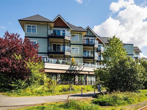 207-2881 Peatt Rd, Langford, BC - Outdoor With Balcony With Facade