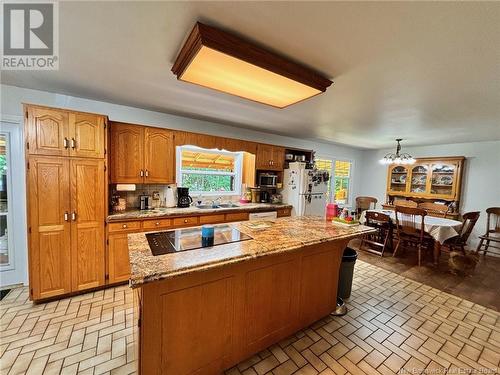 120 Hospital Street, Bath, NB - Indoor Photo Showing Kitchen With Double Sink