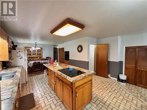 120 Hospital Street, Bath, NB - Indoor Photo Showing Kitchen With Double Sink