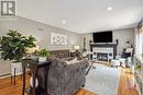 226 Glengrove, Moncton, NB  - Indoor Photo Showing Living Room With Fireplace 