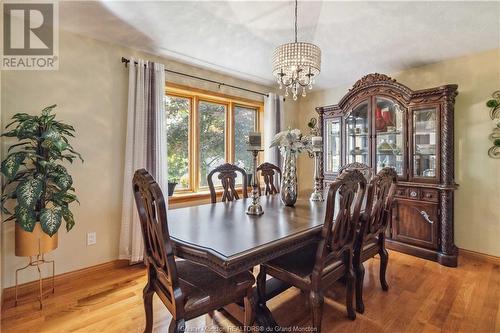 226 Glengrove, Moncton, NB - Indoor Photo Showing Dining Room