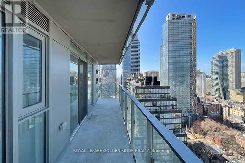 2702 - 50 Wellesley Street E, Toronto, ON - Outdoor With Balcony