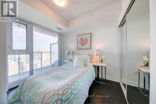 2702 - 50 Wellesley Street E, Toronto, ON - Indoor Photo Showing Bedroom