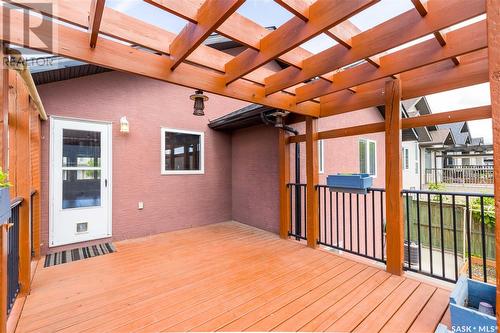 1318 Rempel Crescent, Saskatoon, SK - Outdoor With Deck Patio Veranda With Exterior