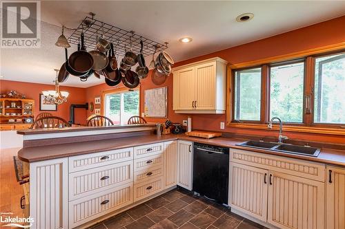 1959 Harburn Road, Haliburton, ON - Indoor Photo Showing Kitchen With Double Sink