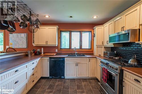 1959 Harburn Road, Haliburton, ON - Indoor Photo Showing Kitchen With Double Sink