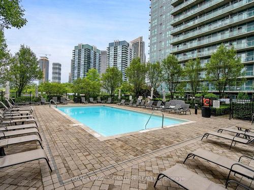 1214-155 Legion Rd N, Toronto, ON - Outdoor With In Ground Pool