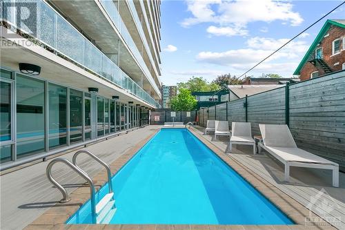 300 Lisgar Street Unit#908, Ottawa, ON - Outdoor With In Ground Pool With Exterior