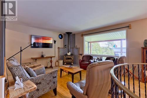 201 Mulberry Lane, Eganville, ON - Indoor Photo Showing Living Room With Fireplace