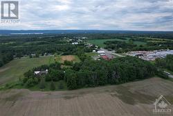 Aerial view from the South of the 3.5 ac sugar bush - 