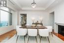 5104 - 311 Bay Street, Toronto, ON  - Indoor Photo Showing Dining Room With Fireplace 