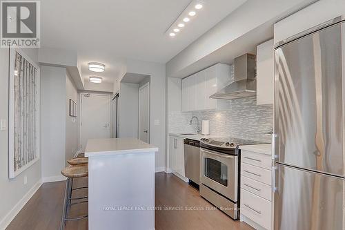 1611 - 58 Orchard View Boulevard, Toronto, ON - Indoor Photo Showing Kitchen With Stainless Steel Kitchen With Upgraded Kitchen