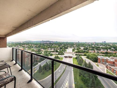 Balcony - 1808-5700 Boul. Cavendish, Côte-Saint-Luc, QC - Outdoor With View With Exterior