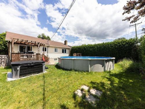 Cour - 156 Rue De Naples, Repentigny (Repentigny), QC - Outdoor With Above Ground Pool With Backyard