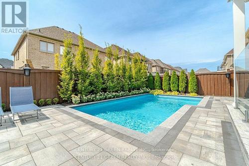 64 Bakersfield Road, Brampton, ON - Outdoor With In Ground Pool