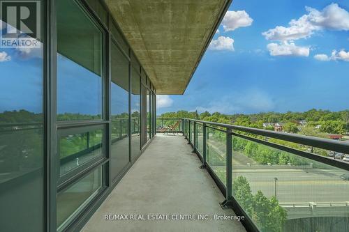 608 - 100 John Street, Brampton, ON - Outdoor With Balcony With View With Exterior