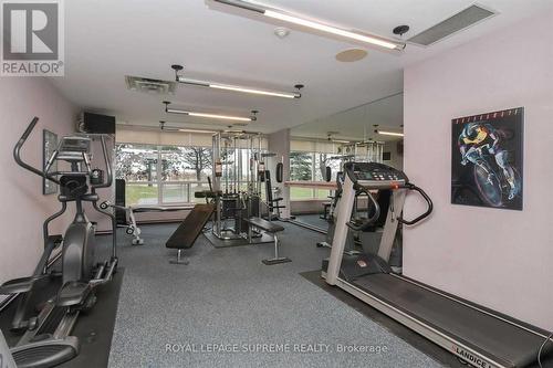 903 - 10 Laurelcrest Street N, Brampton, ON - Indoor Photo Showing Gym Room