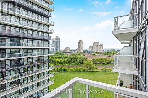 1013 - 251 Manitoba Street, Toronto, ON - Outdoor With Balcony