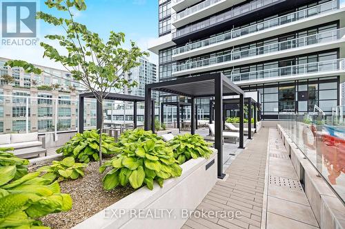 1013 - 251 Manitoba Street, Toronto, ON - Outdoor With Balcony