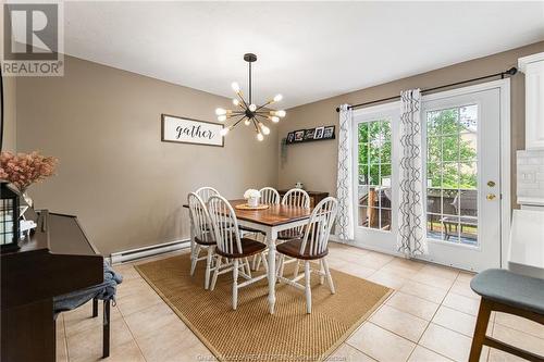 186 Rennick Rd, Moncton, NB - Indoor Photo Showing Dining Room